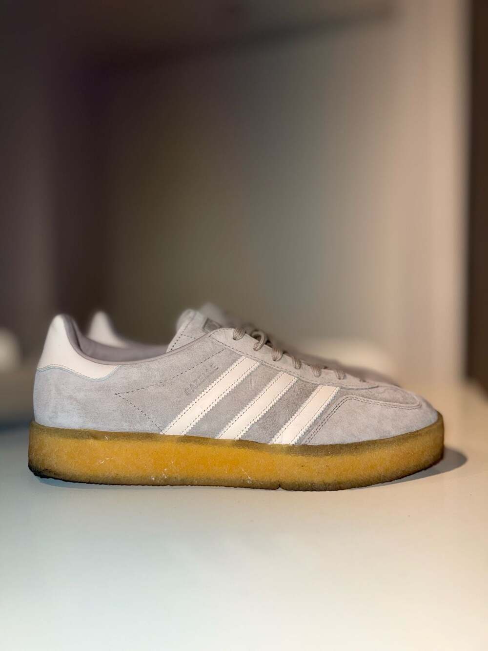 adidas x Kith x Ronnie Fieg 8th Street Gazelle Indoor Grey